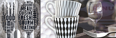 Декор Aparici Solid-Check Menu Decor A 25.1x75.6 15564