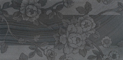 Декор 558869 Agata Decoro Kimono Cromato Nero Lap. 30x60 Roberto Cavalli