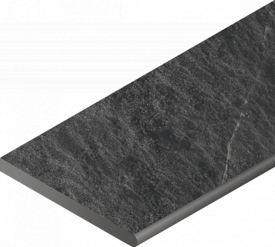 Бортик Italon Materia X2 Titanio Bor. Round Dx 30x60 закругленный правый 620090000414