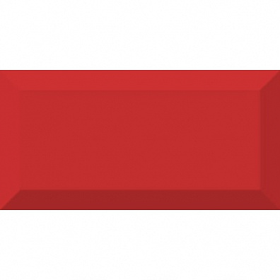 Плитка Vives Ceramica Rivoli Mugat Rojo 10x20 настенная