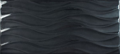 Настенная плитка Cersanit Wave Чёрный 20х44