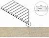 Решетка Italon District X2 Sand Griglia Stream 20 Sx 25x60 левая 620090000531