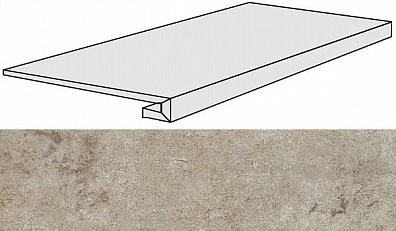 Ступень 742253 La Roche Ecru Gradino 33x120x3 Rex Ceramiche