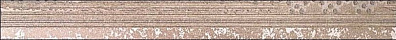 Бордюр Brennero List. Fluid Bronze 5х60