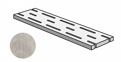 Решетка Ascot Ceramiche Prowalk Griglia Grey 2cm 20x90 PKG904