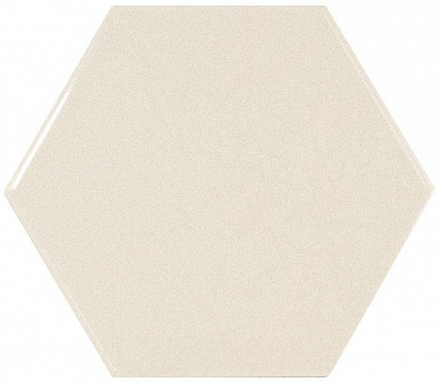 Настенная плитка 21914 Scale Hexagon Scale Wall Cream 10.7x12.4 Equipe