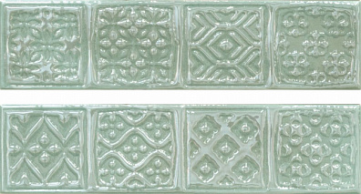 Декор Cifre Ceramica Opal Comp. Rodia Turquoise 15x30 (комплект)