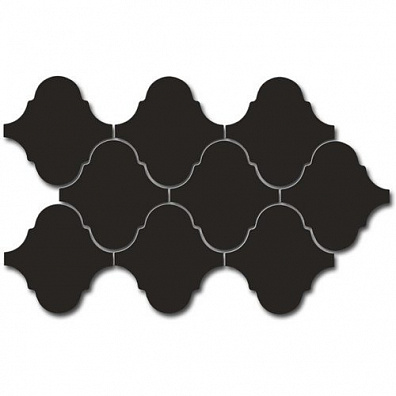 Мозаика 21924 Scale Alhambra Mosaic Black 27x43 Equipe