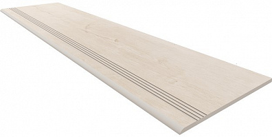 Ступень Estima Soft Wood неполированная с насечками 30x120 SF01