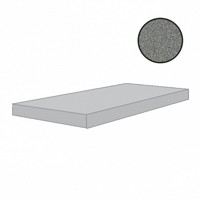 Ступень Floor Gres Airtech New York Light Grey Nat Gradino Dx 33x120 761055