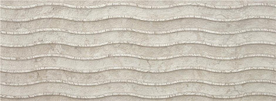 Плитка STN Ceramica P.B. Stream Os Grey MT Rect 33.3x90 настенная