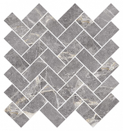 Мозаика Kerranova Marble Trend Silver River 28.2x30 K-1006/LR/m06