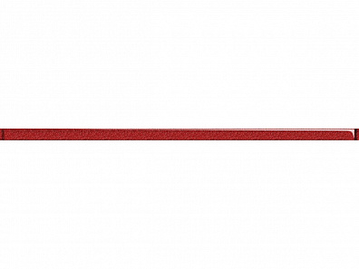 Спецэлемент стеклянный UG1U412 Universal Glass красный 3x75 Cersanit