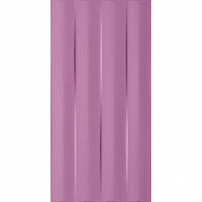 Плитка Tubadzin Maxima purple Str 44.8x22.3 настенная