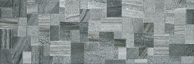 Настенная плитка 147-049-6 Glory Anthracite Stone 25х75 Gemma