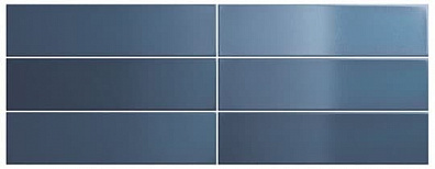 Настенная плитка Equipe Crackle Ocean Blue 7,5x30