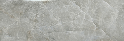 Плитка Porcelanite Dos 1217 Rectificado Grey Decor 40x120 настенная