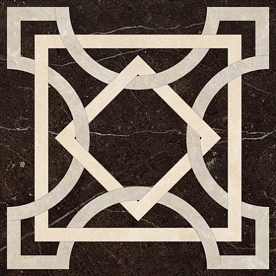 Керамогранит PJG-CLASSIC33 33 Classic Magic Tile Brandenburg Black 60x60 Marmocer