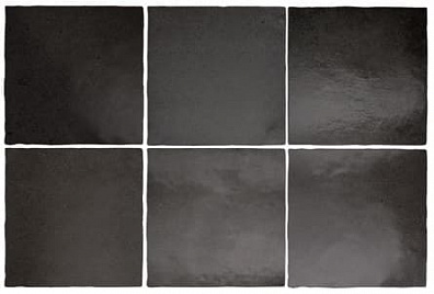 Настенная плитка Equipe Magma Black Coal 13,2x13,2