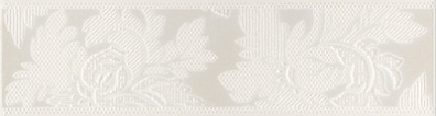 Настенный бордюр Ilustre Barra Rosemary 1 Cream 6.5x50 Domino