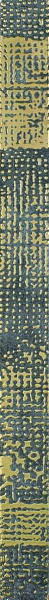 Бордюр 147-012-16 Wonder Listello Anthracite Gold 7.5x90 Gemma
