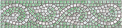 Бордюр Kerama Marazzi Савойя B1393-2000 Зеленый 25x5,9