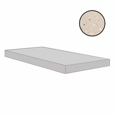 Ступень Floor Gres Earthtech Pumice Flakes Glossy Bright Gradino Dx 33x120 772511