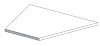 Бортик Atlas Concorde Russia Rinascente Grey Lineare Angolo Dx 30x60 угловой правый 620090000915