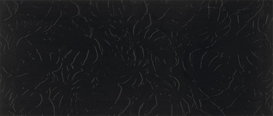 Настенная плитка 532060 Natural Leaves Black 32x75 Roberto Cavalli