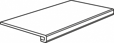 Ступень 6000418 Carrara Grad C Reta 30x120 Vallelunga