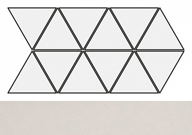 Мозаика 24245 Scale Triangolo Mosaic Greige 22.5x45 Equipe