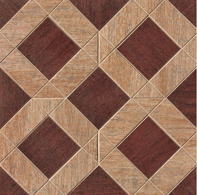 Мозаичный декор CIR Barrique Intarsio Mogano-Ocra 30,4x30,4