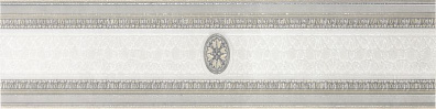 Бордюр Grespania Palace Ambras-1 Blanco 9.6x59