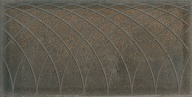 Настенная плитка Atlantic Tiles Serra Curves Oxide Brown 45x90