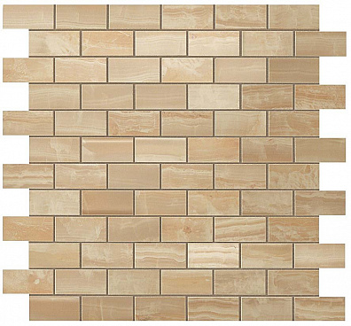 Мозаика настенная 600110000204 Supernova Onyx Royal Gold Brick Mosaic 30.5x30.5 Atlas Concorde Russia
