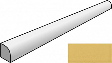 Специальный элемент Equipe Curve Jolly Yellow Matt 1.2x20 28921