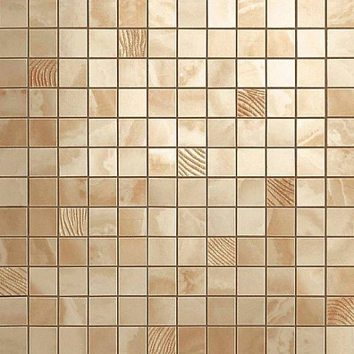 Мозаичный декор Atlas Concorde Russia Supernova Onyx Royal Gold Mosaic 30,5x30,5