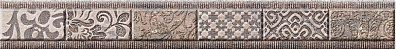 Бордюр Cifre Ceramica Trace Listelo Pattern Warm 7.5x60