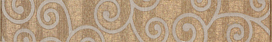 Бордюр Fanal Textile List Ebano 10x60