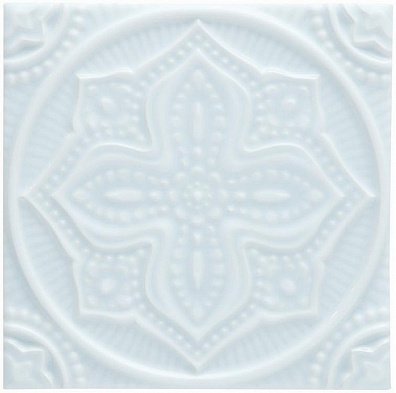Декор Studio ADST4096 Relieve Mandala Planet Ice Blue 14.8x14.8 Adex