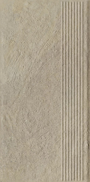 Ступень Paradyz Eremite Crema Stopnica Prosta Struktura Mat 30x60