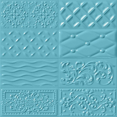 Плитка Vives Ceramica Rivoli Raspail Celeste 10x20 настенная