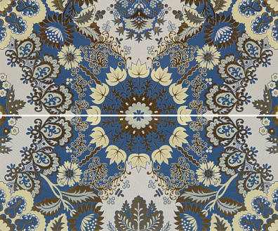 Панно Gracia Ceramica Erantis Blue 01 50x60