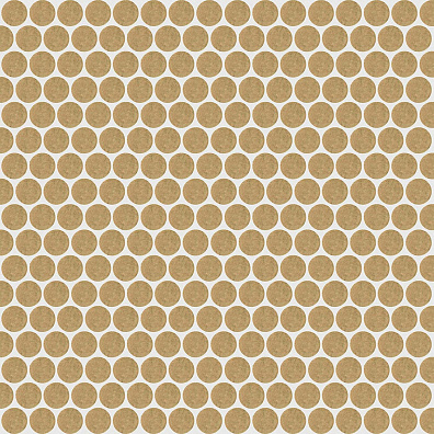 Мозаика настенная 735843 Extra Light Mosaico Circle Mink 30x30 Rex Ceramiche