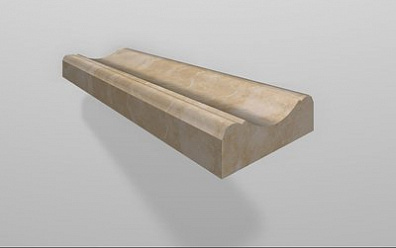 Бордюр PJG-YXXT001-NT-1 01 Molding Latte 240x10 Marmocer