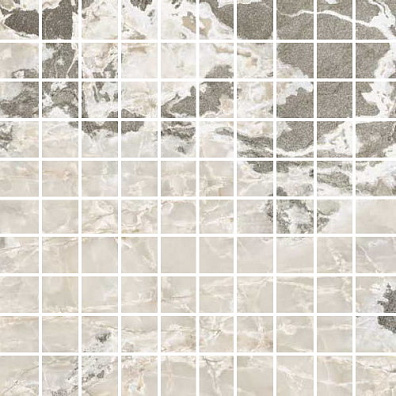 Мозаика Casa Dolce Casa Onyx and More White Blend Glossy Mosaico 3x3 30x30 767759