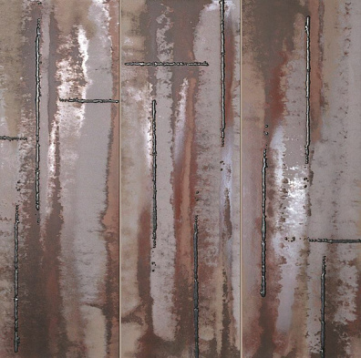 Декор Fap Evoque Acciaio Copper Inserto Mix 3 91,5x91,5 Rt (комплект)