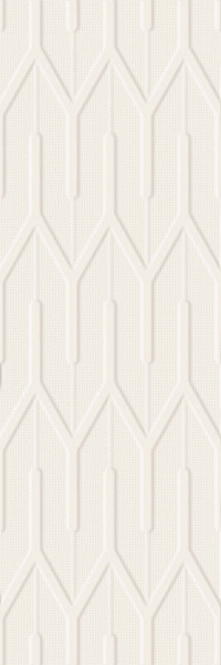Плитка Paradyz Nightwish Bianco B Struktura Rekt 25x75 настенная