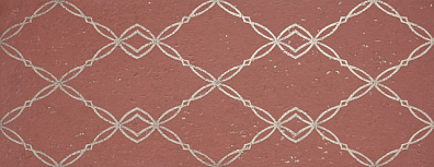 Плитка La Platera Goldstone Burgundy Chain 35x90 настенная