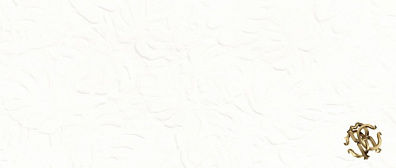 Настенная плитка 532041 Natural Leaves White Firma 32x75 Roberto Cavalli